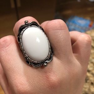 White ring